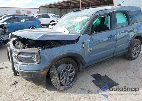 2025 Ford Bronco Sport Big Bend из США, поврежденный, VIN 3FMCR9BN1SRE19053